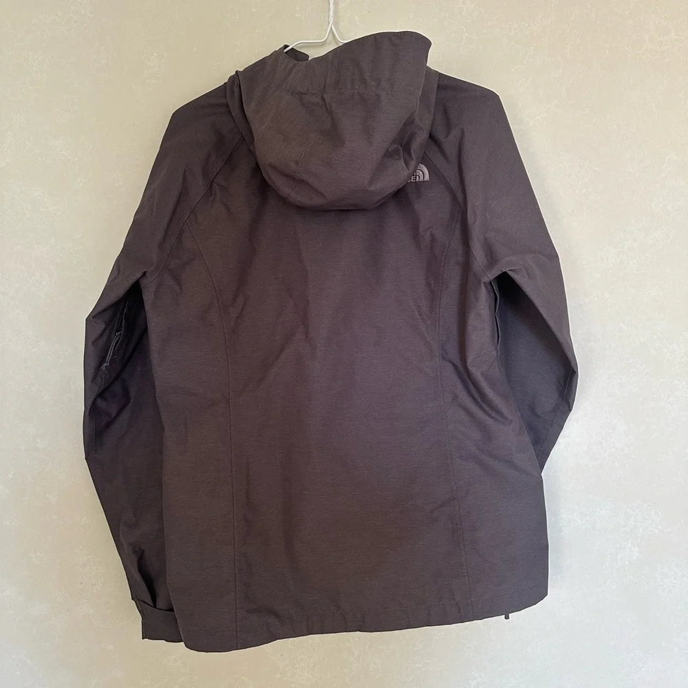 The North Face Women’s Rain jacket, size medium, color heather grey - Picture 3 of 9